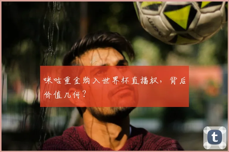 咪咕重金购入世界杯直播权，背后价值几何？